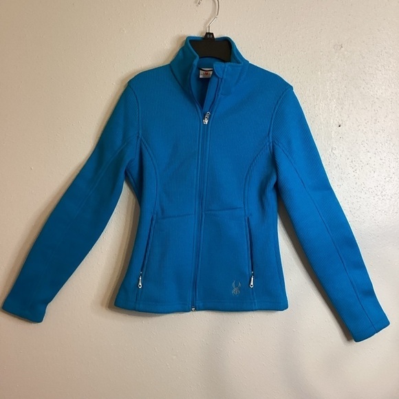 Spider Core Turquoise Full Zipper Closure - Picture 1 of 8